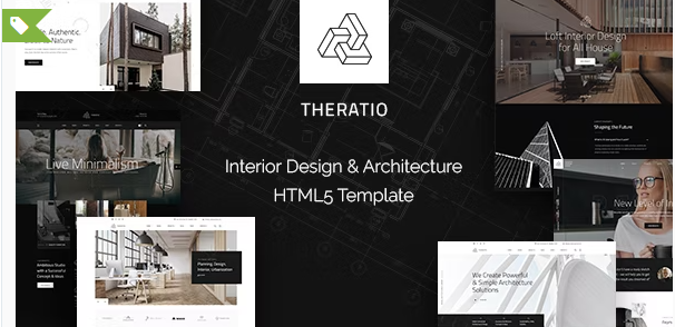 Theratio - Interior Design & Architecture HTML5 Template