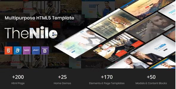 TheNile - Multipurpose HTML Template