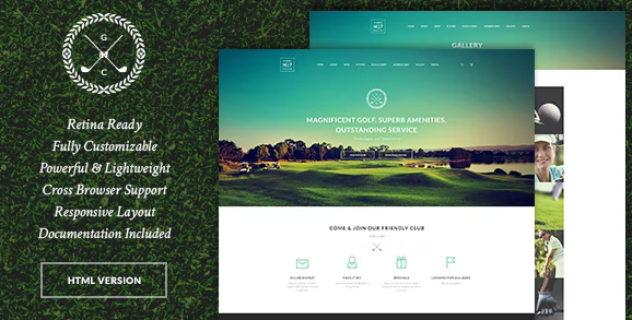 N7 | Golf Club, Sports & Events Site Template