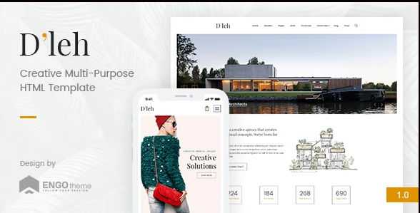 D'leh - Creative Multi-Purpose HTML Template