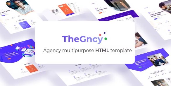 TheGncy - Multipurpose Agency HTML Template