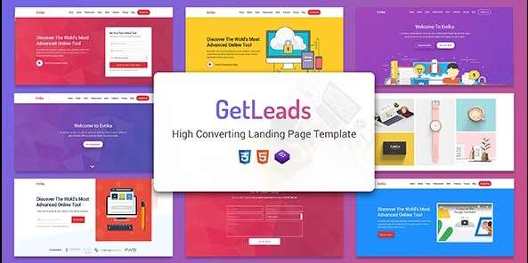 GetLeads - Marketing HTML Landing Page Template