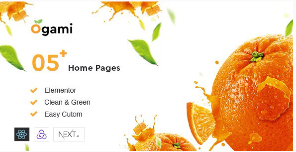 Ogami - React NextJs Organic eCommerce Templates