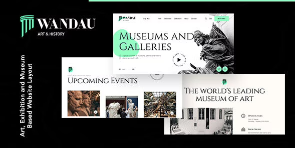 Wandau | Art & History Museum HTML Template