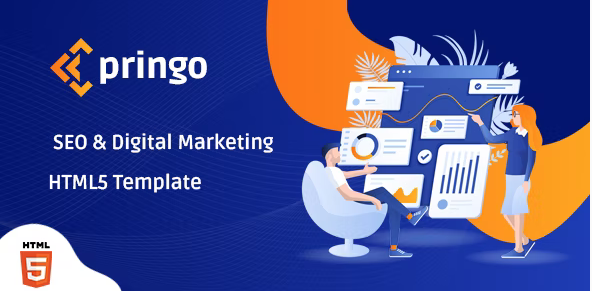 Pringo - Digital Marketing Bootstrap 5 Template