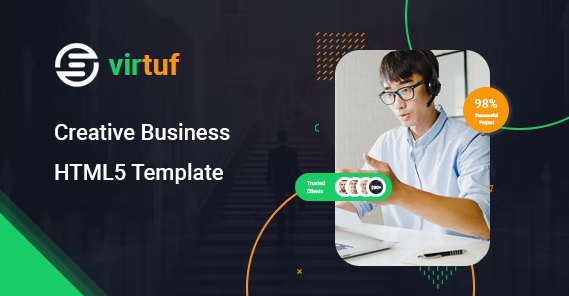 Virtuf - Creative Agency Bootstrap 5 Template