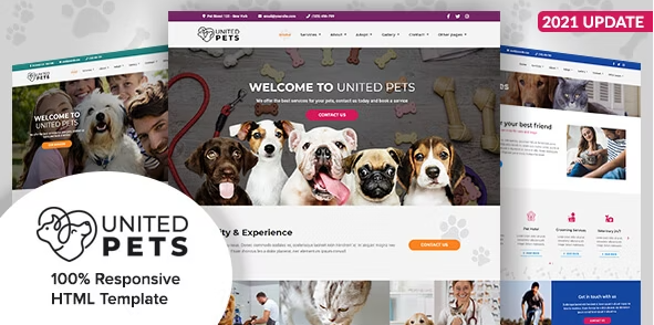 United Pets - Responsive HTML5 Template