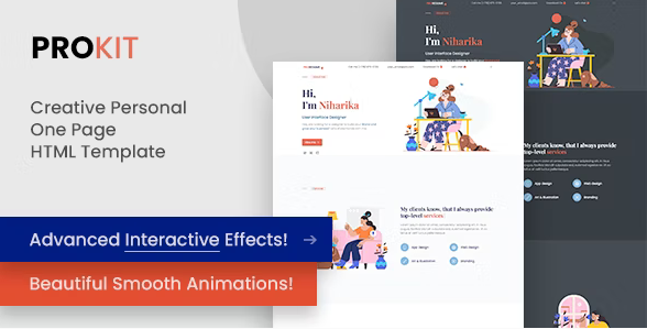 ProKit - Creative Personal Portfolio HTML Template