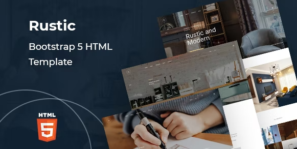 Rustic - Corporate Bootstrap 5 HTML Template