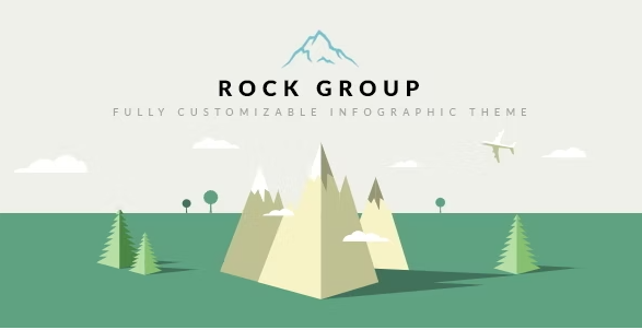 Rock Group | Multipurpose Infographic Theme