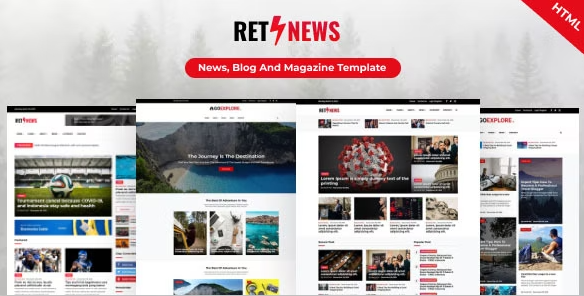 Retnews - News, Blog & Magazine Template