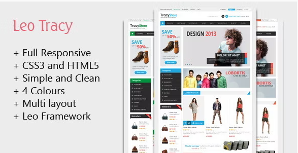 Leo Tracy Prestashop Theme for Fashion & Accessories