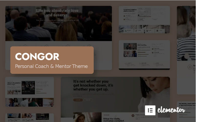 Product Image - Congor – Personal Coach & Mentor WordPress Theme