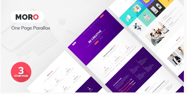 Moro - One Page Parallax