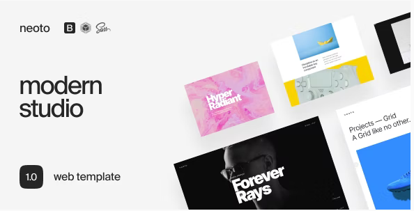 Neoto – Creative Studio Portfolio Template