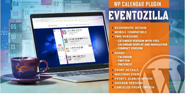 Product Image - EventoZilla – Event Calendar WordPress Plugin 1.5.4