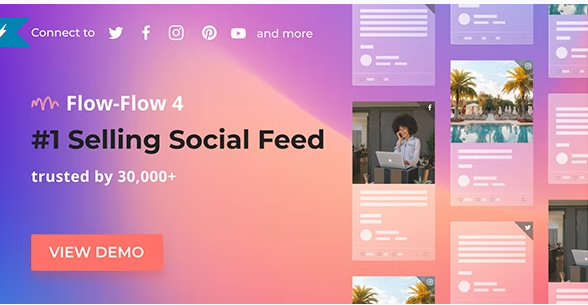 Product Image - Social Stream for WordPress — Add Facebook Instagram Twitter Youtube Feed to WordPress Website