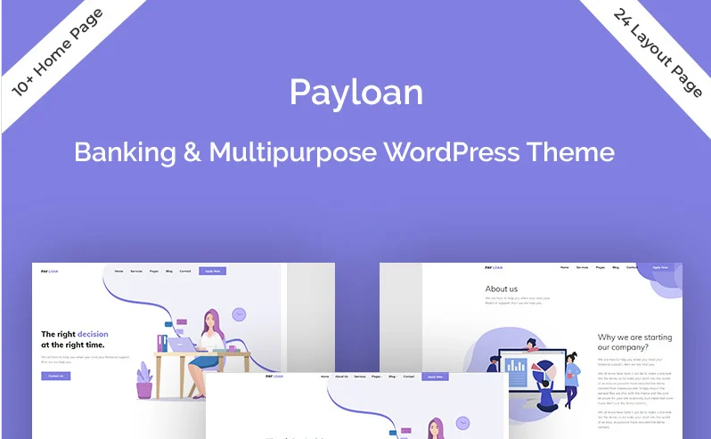 Product Image - Payloan – Loan & Banking WordPress Theme