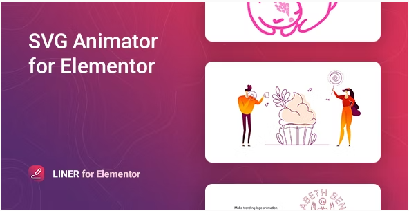 Liner – SVG Animation for Elementor