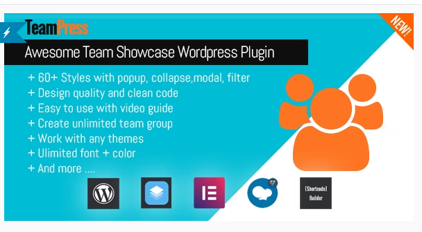 TeamPress - Team Showcase plugin