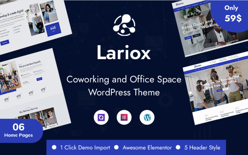 Product Image - Lariox – Corporate and Business WordPress Theme