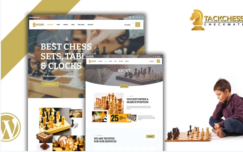 Tacchess- Chess WordPress Theme