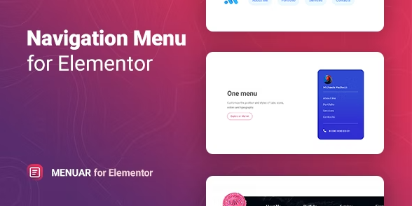 Menuar – Navigation Menu for Elementor