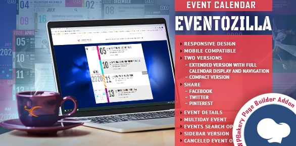 EventoZilla - Event Calendar - Addon For WPBakery Page Builder