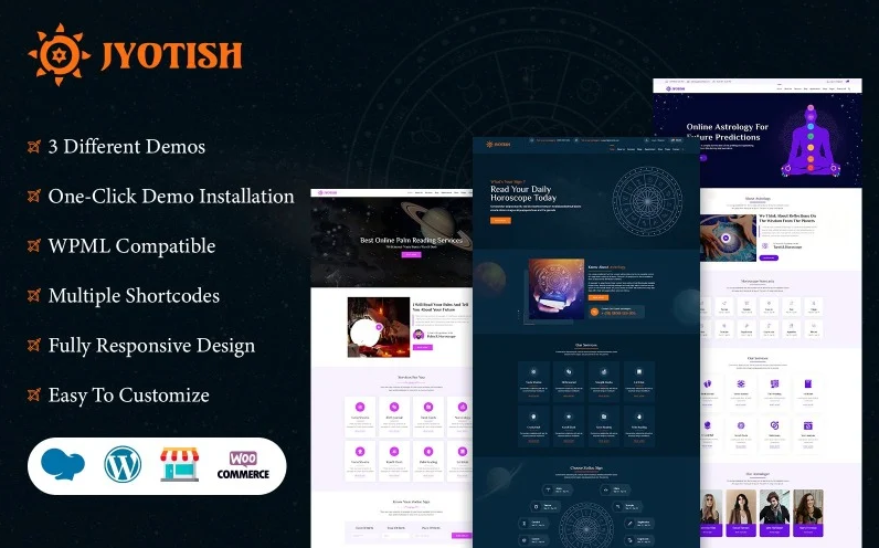 Product Image - Jyotish – Horoscope and Astrology WordPress Theme