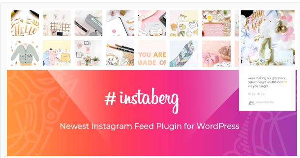 Instaberg - Instagram Feed Gallery - Gutenberg Block