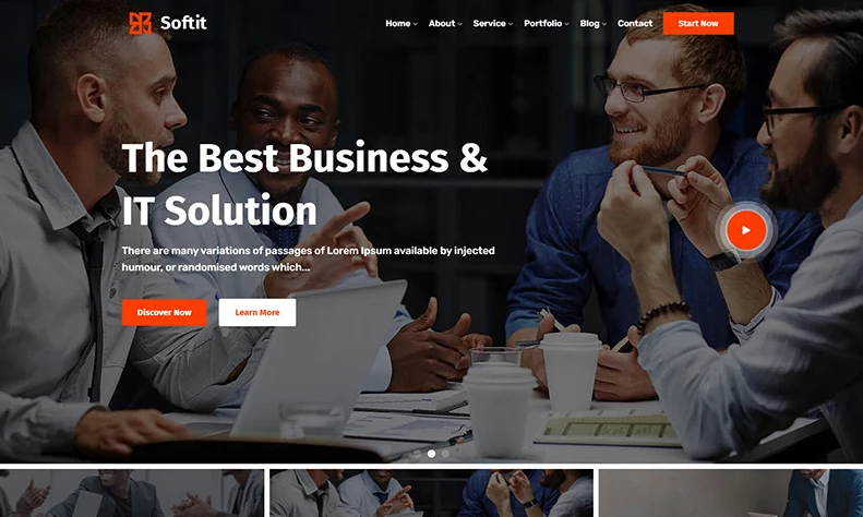 Product Image - Softit – IT Solution Services and Technology WordPress Theme