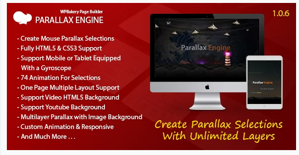 Product Image - Parallax Engine – Addon For WPBakery Page Builder