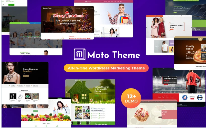 Moto Theme - Multipurpose Business WordPress Theme