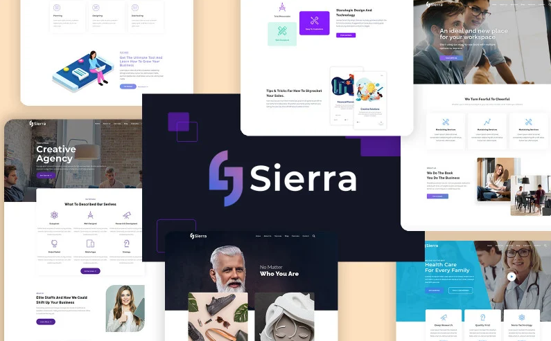 Sierra - Creative & Modern Multipurpose WordPress Theme