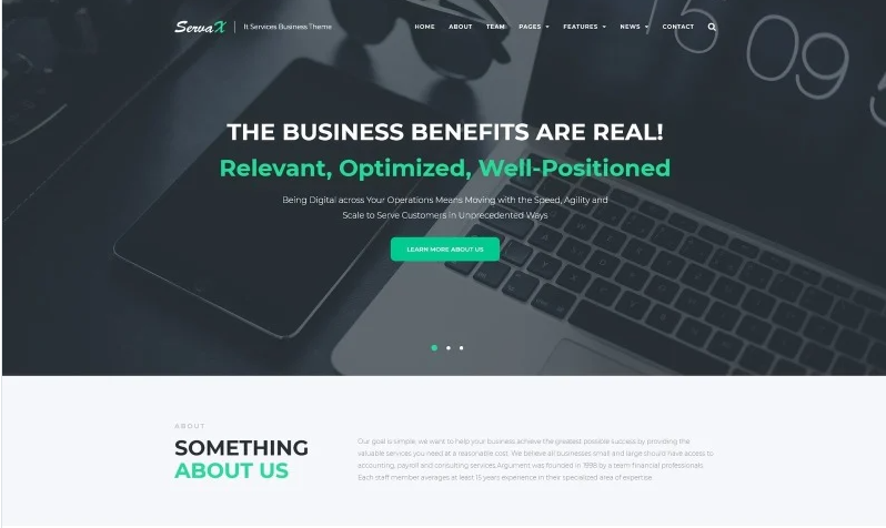 Product Image - ServaX – IT Services Business WordPress Theme