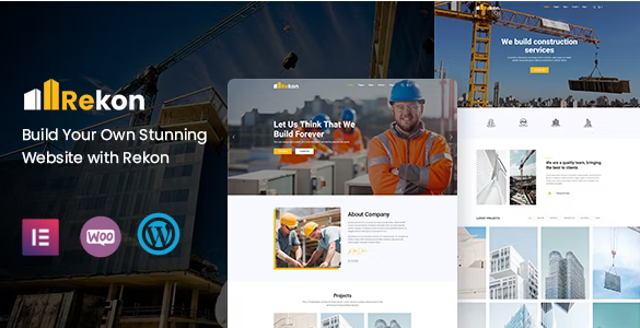 Rekon - Construction WordPress Theme