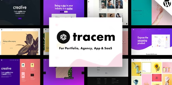 Tracem - Elementor Agency & Portfolio WordPress Theme