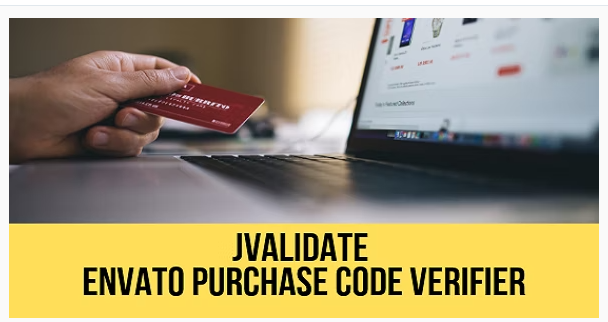 JValidate Envato Purchase Code Verifier Plugin for WordPress 1.0.3.1