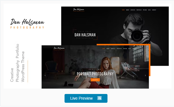 Dan – Creative Photography WordPress Theme