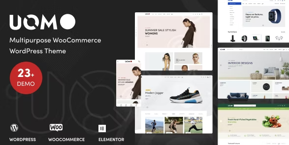 Uomo - Multipurpose WooCommerce WordPress Theme 2.0.37