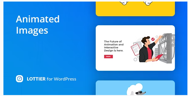 Lottier – Lottie Animated Images for WordPress Editor