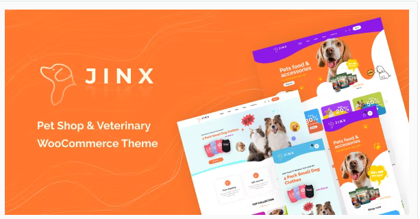 Jinx - Pet Shop & Veterinary WooCommerce Theme 1.0.7