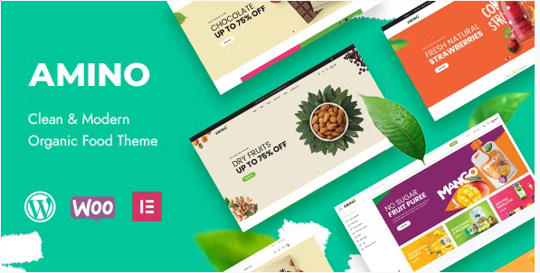 Product Image - Amino – Organic & Food WordPress Theme