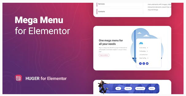 Product Image - Huger – Mega Menu for Elementor