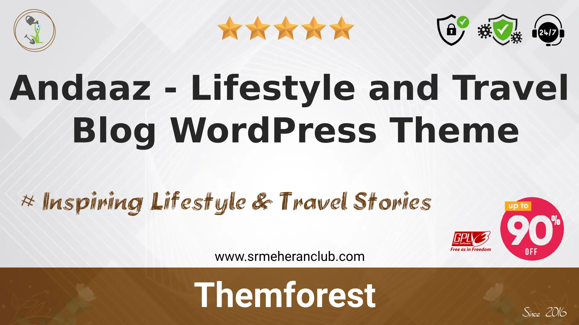 Andaaz – Lifestyle and Travel Blog WordPress Theme — Theme by Themeforest