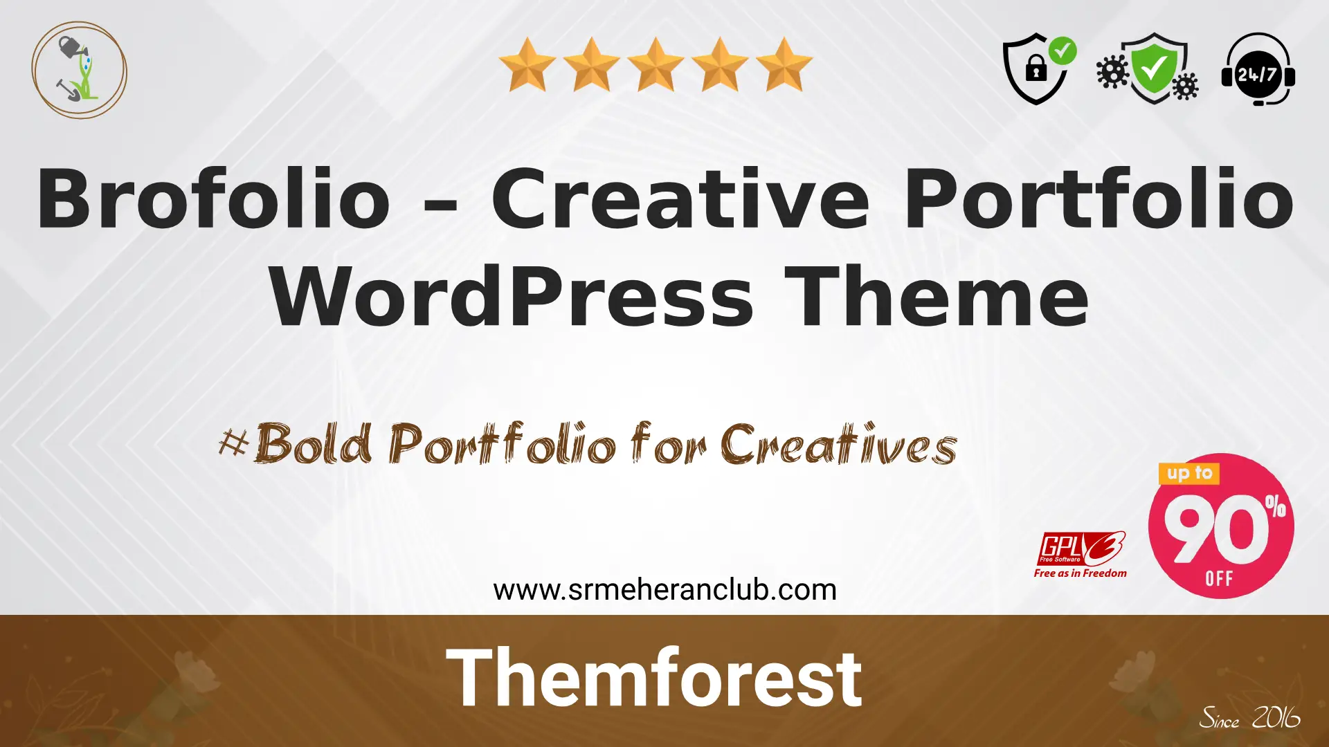 Brofolio – Creative Portfolio WordPress Theme — Theme by Themeforest