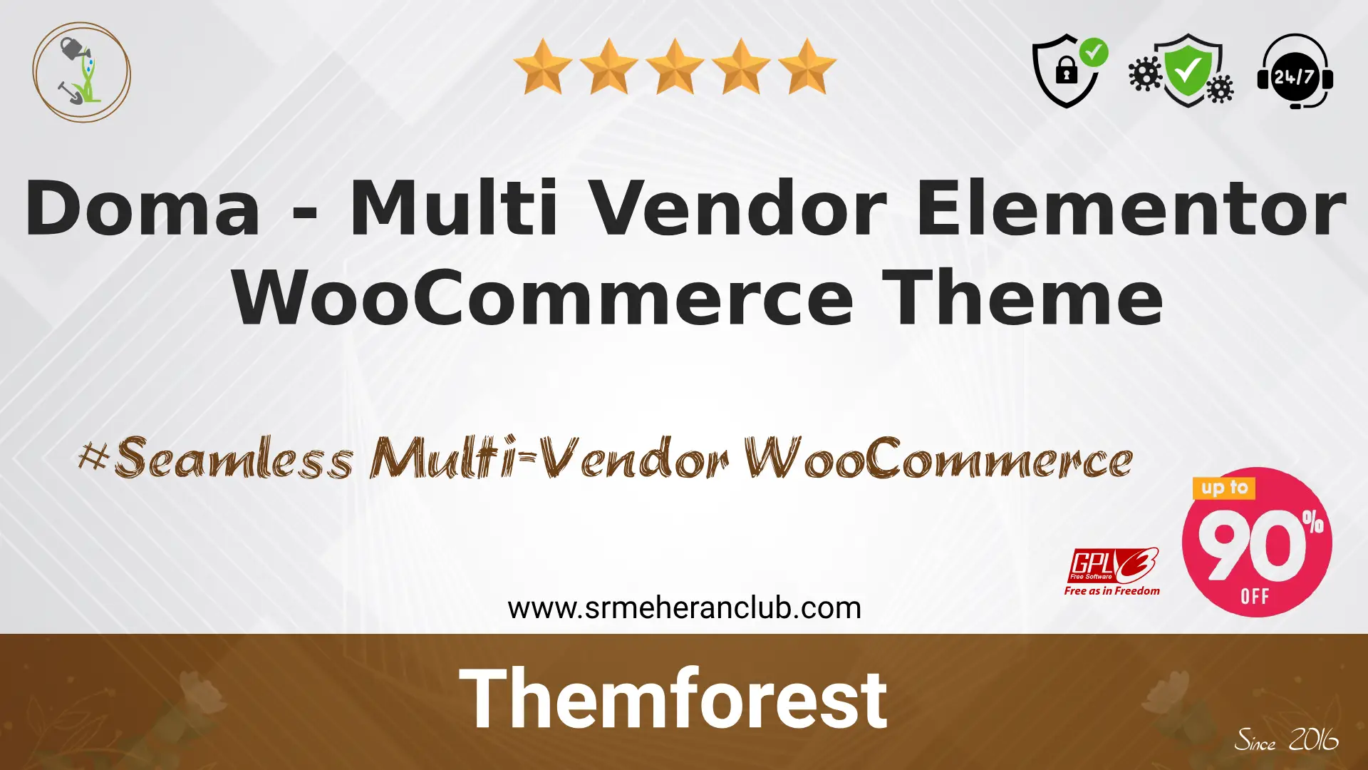 Doma – Multi Vendor Elementor WooCommerce Theme — Theme by Themeforest