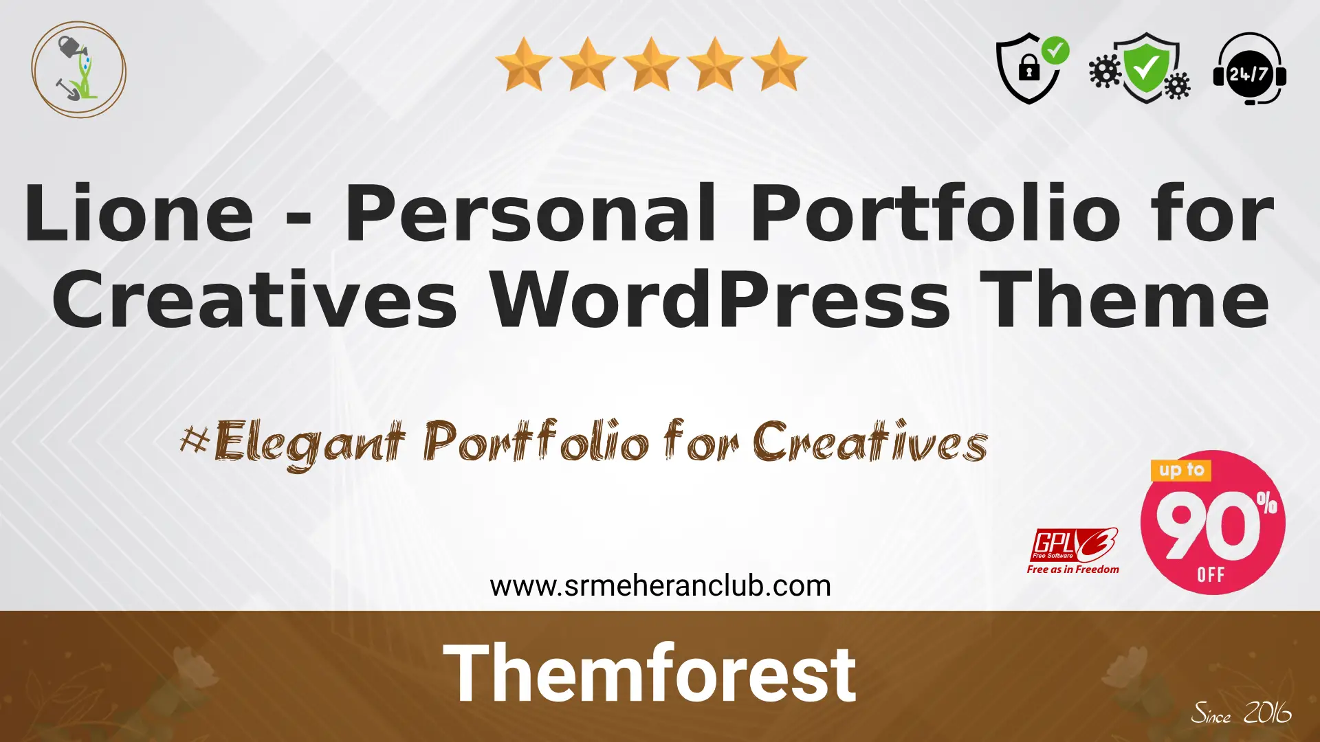Lione – Personal Portfolio for Creatives WordPress Theme — Theme by Themeforest