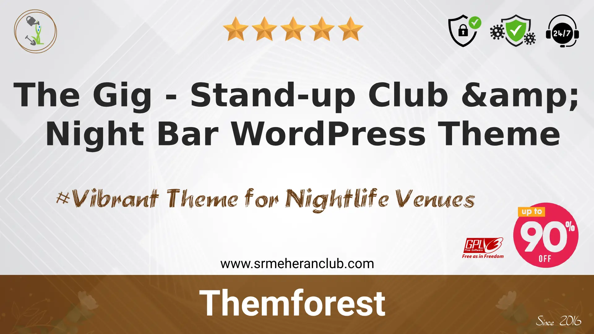 The Gig – Stand-up Club & Night Bar WordPress Theme — Theme by Themeforest