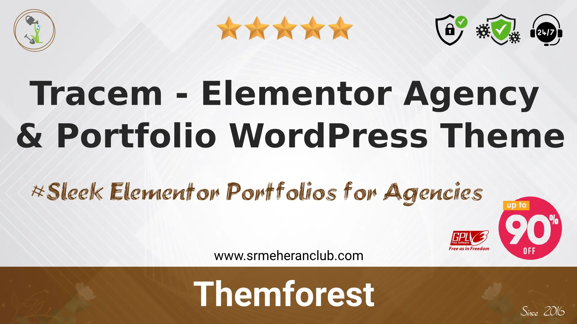 Tracem – Elementor Agency & Portfolio WordPress Theme — Theme by Themeforest